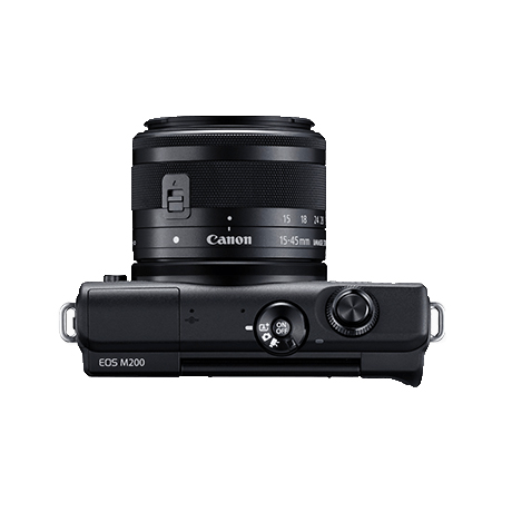 Canon 佳能EOS M200 數碼相機連EF-M 15-45mm 鏡頭套裝| Check價